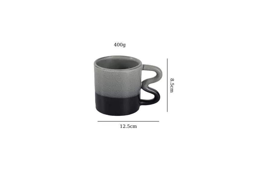 Ceramic CO2 Mug, Ceramics, Craft Products, Multi-Function, Reuse, Interior, Vietnamese Handicrafts, Decoration, Unique Designs, Gift Ideas