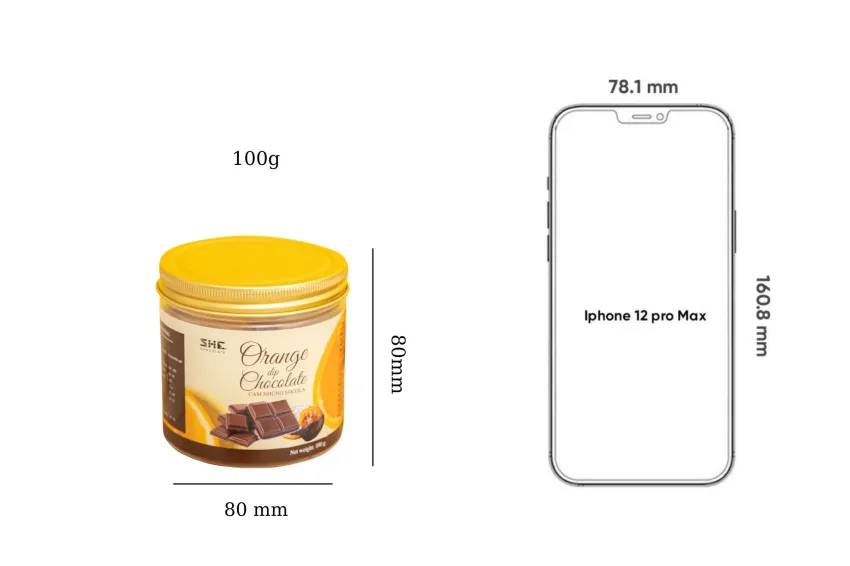 100g Orange Dip Chocolate, Plastic Jar, Diet Snacks, Thinly Sliced Dried Oranges, Healthy Snacks, Gifts For Relatives