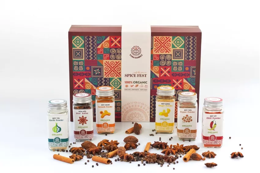 Spice Fest, Organic Spice Gift Set - Vina Samex | CHUS