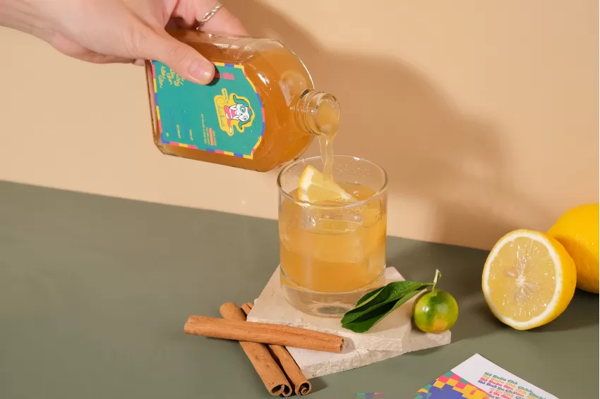 Lemonquat Kombucha Tea 300ml