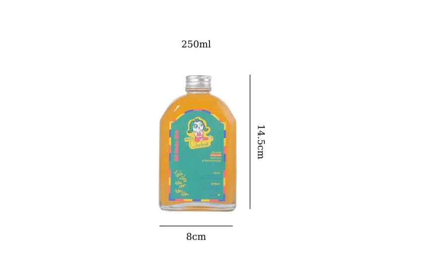 Trà Kombucha Chankuất 250ml - Thanh Lọc Cơ Thể, Tăng Cường Lợi Khuẩn, Vị Quất Chanh Tươi Mát, Đồ Uống Lên Men Tốt Cho Tiêu Hóa