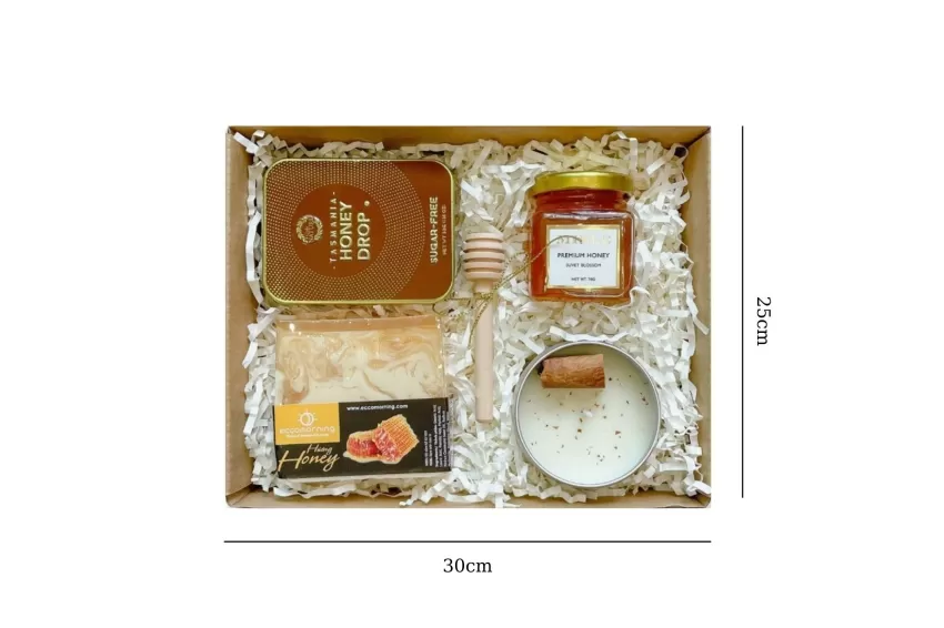 Comfort And Joy Gift Box, Luxury Gift Set, Honey Gift Set, Birthday Gift Ideas, Anniversary Gift Ideas, Thank You Gift Ideas, Natural Ingredients