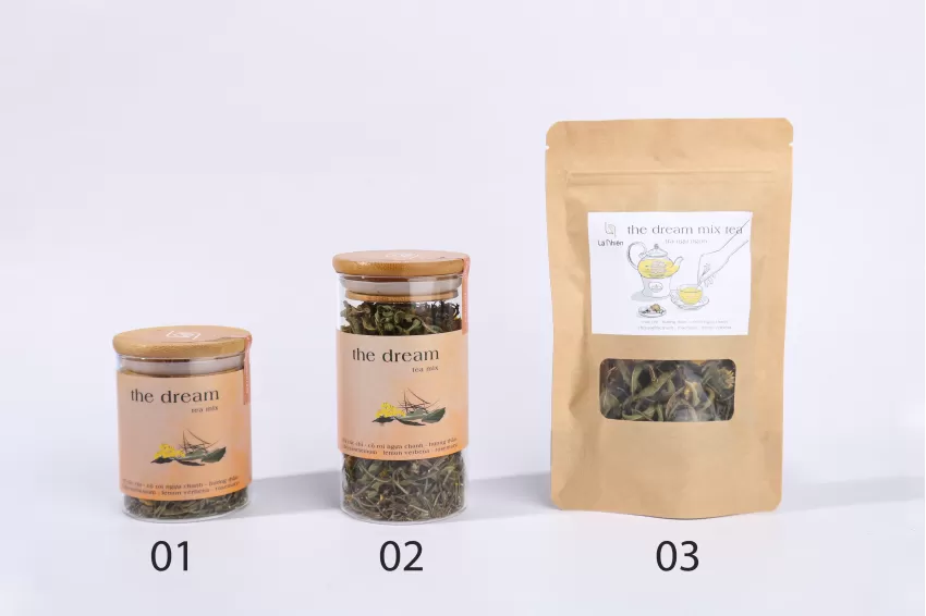 The Dream - Goodnight Tea, Sleep Aid Tea, Stress Relief Tea, Gift for Her, Herbal and Floral Tea