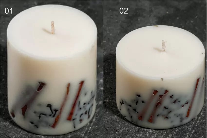 Clove & Cinnamon Scented Candle