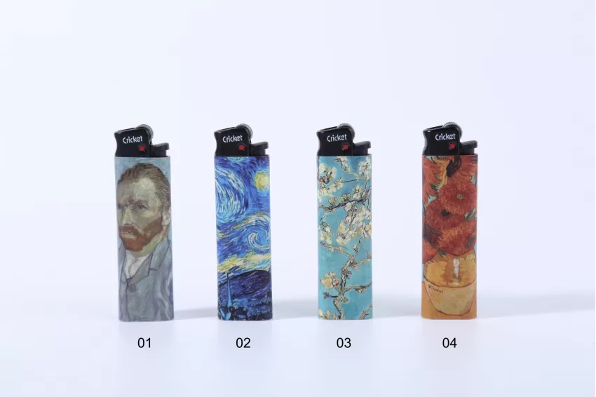 Vincent Van Gogh Collection Lighter, Unique Lighter Model, Distinctive Accessory, An Impressive Gift For Friends And Family