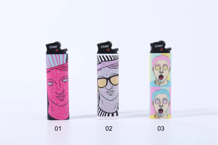 Pop Art Style Lighter