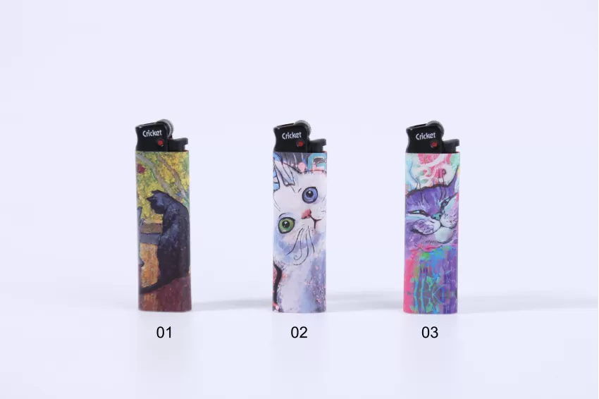 Cat Painting Collection Lighter