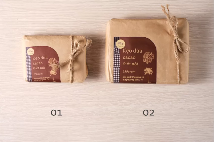 Kẹo Dừa Cacao Thốt Nốt