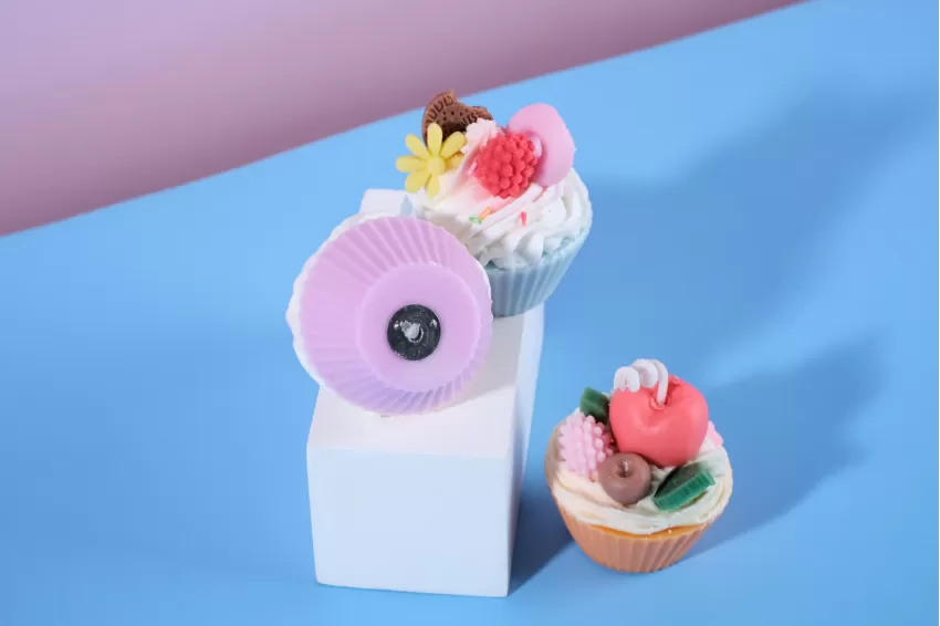 Nến Cupcake