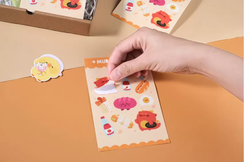 Sticker Bánh Mì, Hình Dán Trang Trí, Sticker Thiết Kế Đáng Yêu, Sticker Trang Trí Sổ Tay, Trang Trí Điện Thoại