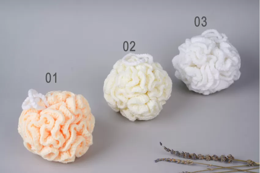 Crochet Wool Cotton Bath Sponge