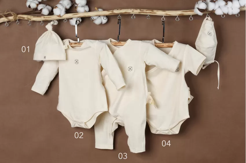 Bộ Bodysuit Cotton Hữu Cơ Dành Cho Trẻ Em, Chất Vải Cotton Thoáng Mát, An Toàn Cho Làn Da Nhạy Cảm Của Bé