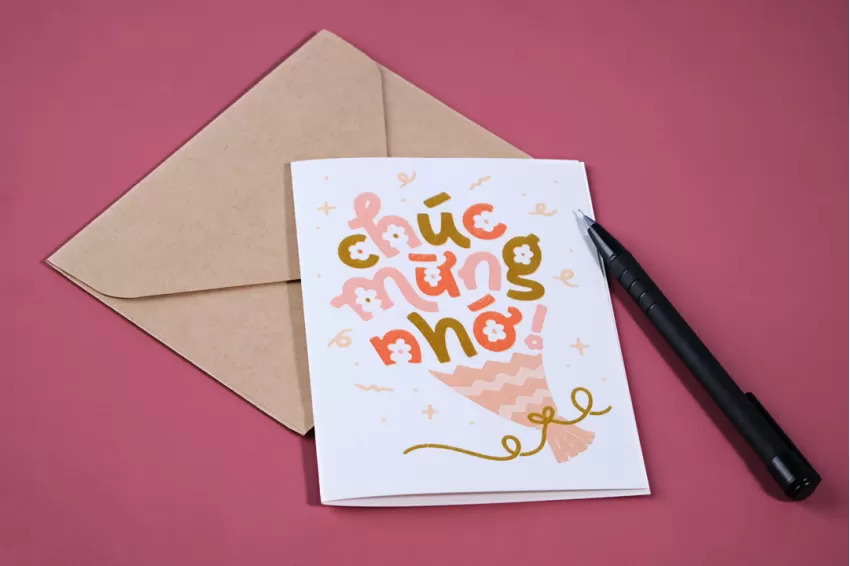 Congratulations Theme Greeting Card