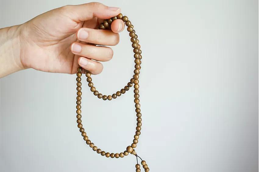 Laos Forest Agarwood Mala