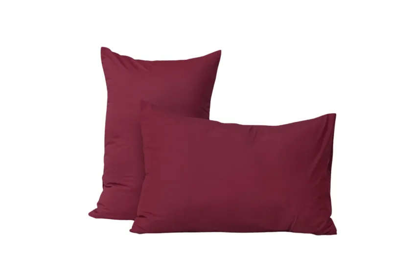 Premium Cotton Pillowcase, Imported Cotton Material, Wrinkle-resistant, No Pilling, Colorfast, Elegant Design, Luxurious Color