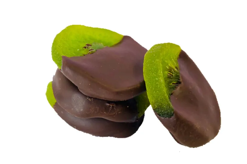 500g Kiwi Fruit Dip Chocolate, Zip Bag