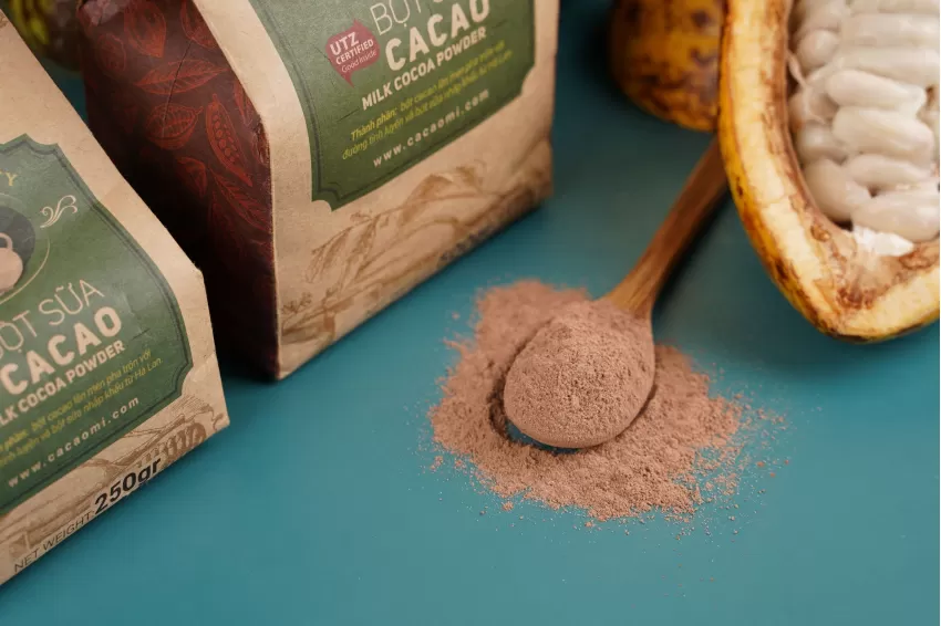 Bột Sữa Cacao 3in1, Cacao Nguyên Chất Tuyển Chọn Từ Vùng Nguyên Liệu Utz, Hương Vị Ngọt Thơm, Tiện Dụng, Tiết Kiệm Thời Gian Pha Chế