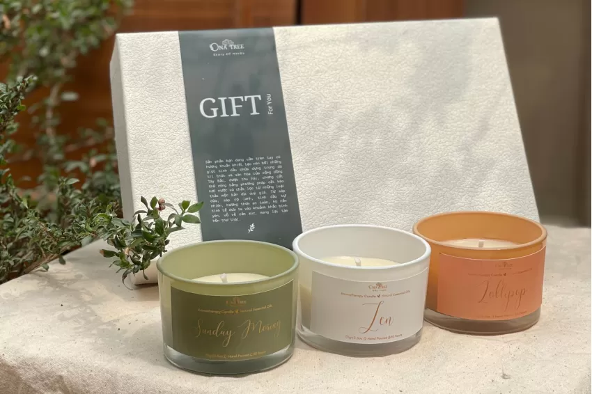 Scented Candles Gift Set