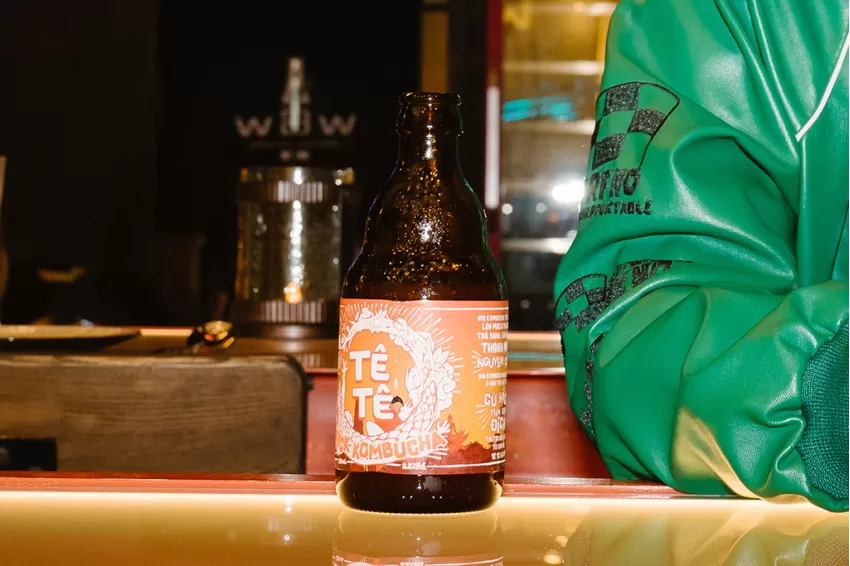 Tê Tê Kick Kombucha Craft Beer