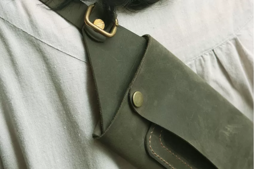 Dragonfly Wallet, Unique Long Design, Practicality, Handcrafted Production, Stylish Leather Wallet, Diverse Strap Designs