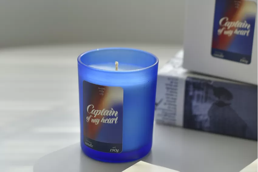 Captain of My Heart Scented Candle, Valentine’s Day For Her Collection - Thơm Một Cái