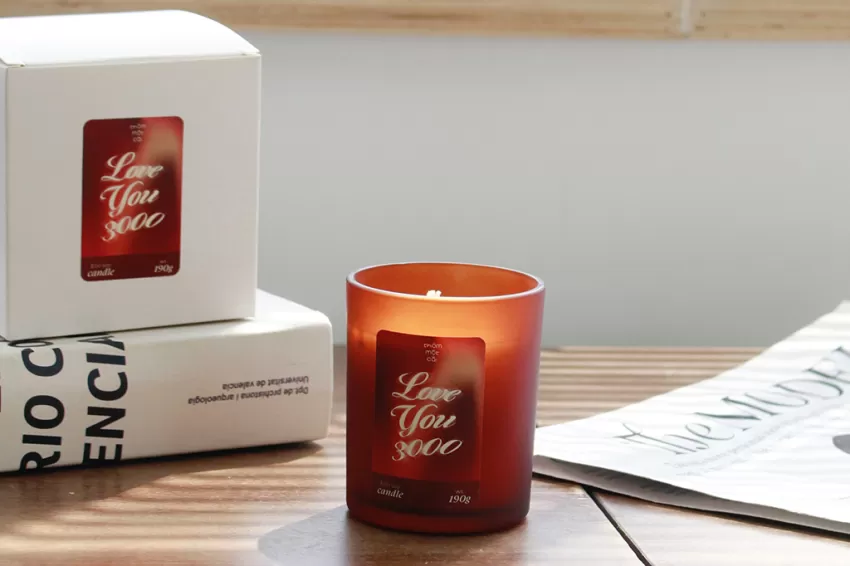 Love You 3000 Scented Candle, Valentine’s Day For Him Collection - Thơm Một Cái