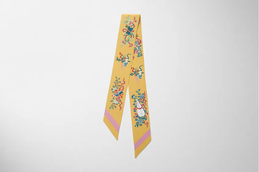 SAGE, Twilly Silk Scarf - MsKEN