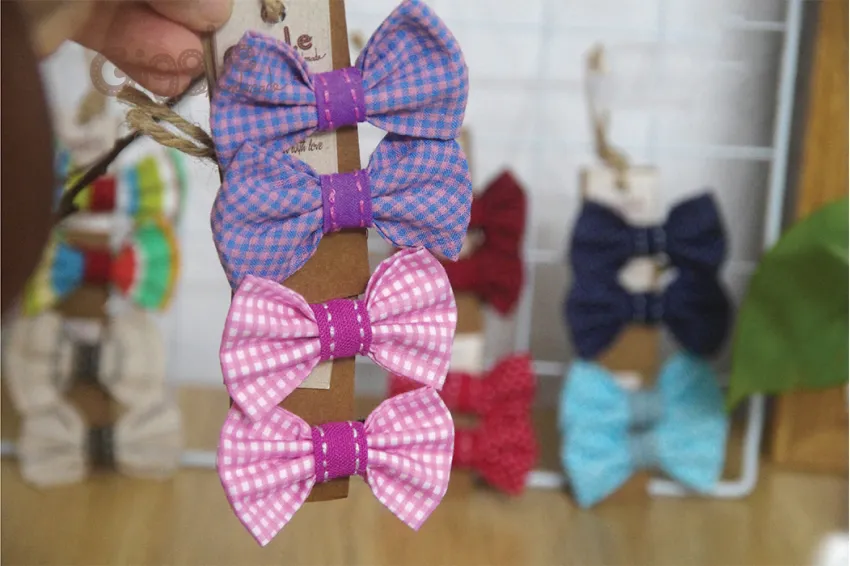 Set of 2 Fabric Bow Pin, Fabric Hair Pin, Hair Accessories, Handmade Accessories, Fabric Accessories, Gifts for Girls, Gifts for Girlfriends, Unique Gifts