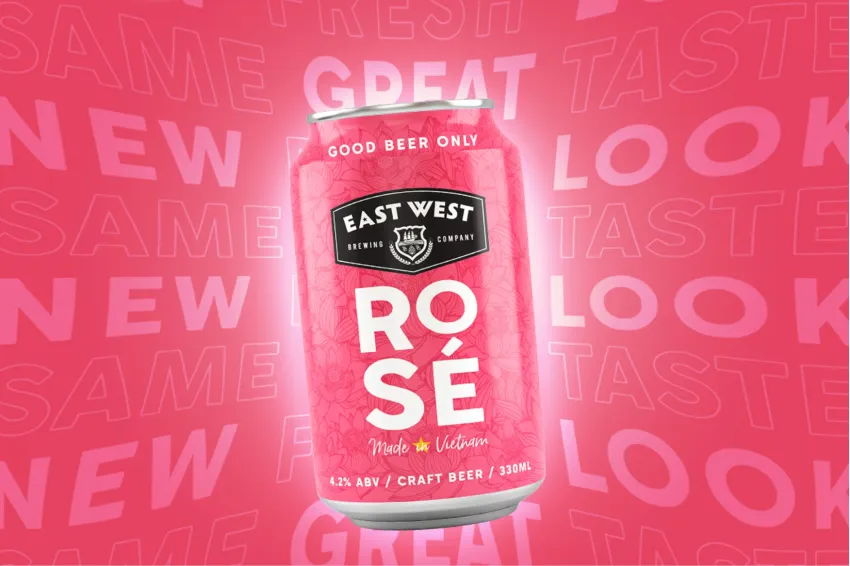 ROSÉ Craft Beer, 330ml Can, Pink Party Punch, Join ROSÉ's APT. Trend, High Quality Ingredients, Vietnamese Beer For K-Pop Fans, Gifts For Number Ones