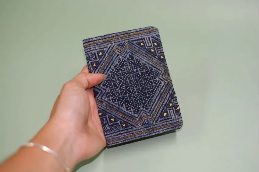 Brocade Passport Wallet, Carry Culture With You, Recycled From Brocade, Handmade Passport Cover, Passport Holder, Vietnamese Gift, Birthday Gift