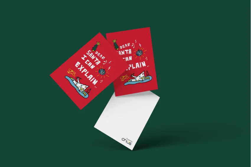 "DRUNK" Christmas Card, Limited Edition, Share Love And Laughter With This One-Of-A-Kind Christmas Card, Exclusive Design, Unique Christmas Gift