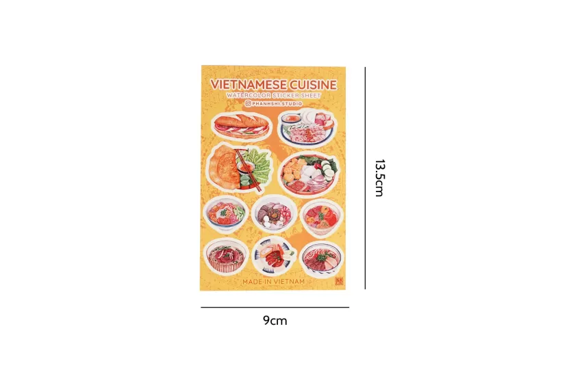 Vietnamese Cuisine Stickers