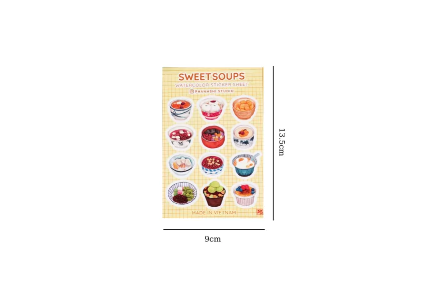 Sweet Soups Stickers