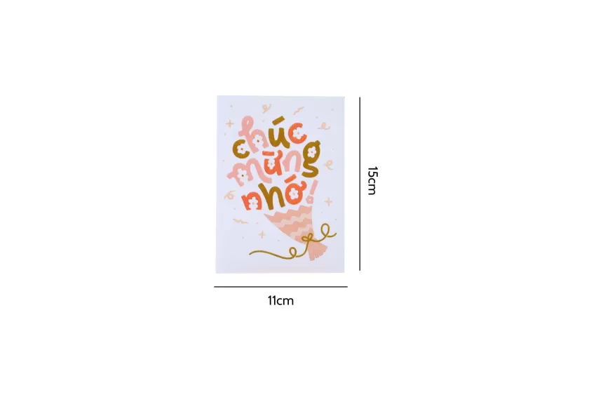 Congratulations Theme Greeting Card