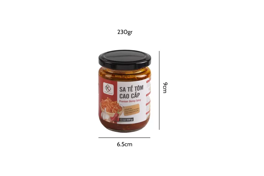 Sa Tế Tôm Cao Cấp Hũ 230Gram