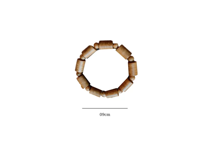 Indo Young Agarwood Beaded Bracelet