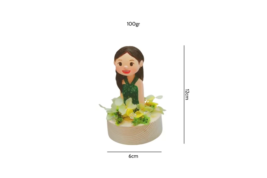 Personalized Chibi Clay Figure, personalized gifts
