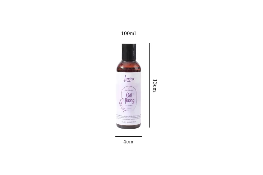 Lavender Massage Oil, Rich In Moisturizing Active Ingredients, Gentle Floral Fragrance For Relaxation, Improves Dry Skin Conditions