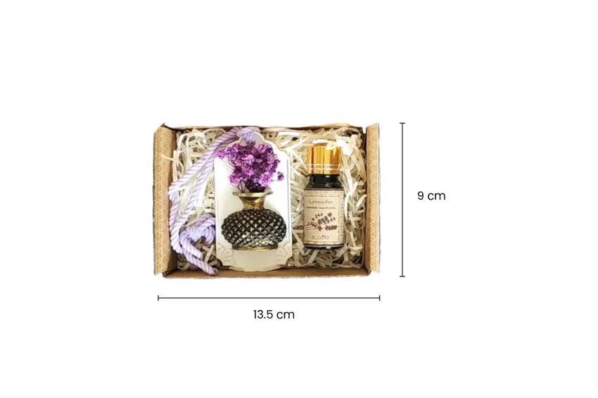 Wedding Gift Box (Aroma Stone & Lavender Essential Oil)