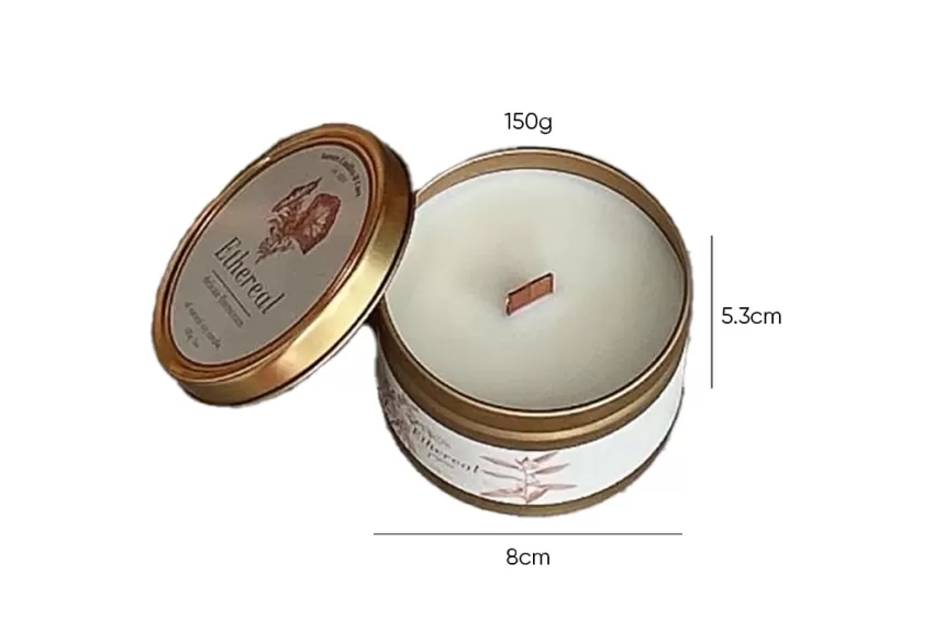 Golden Tin Scented Candle