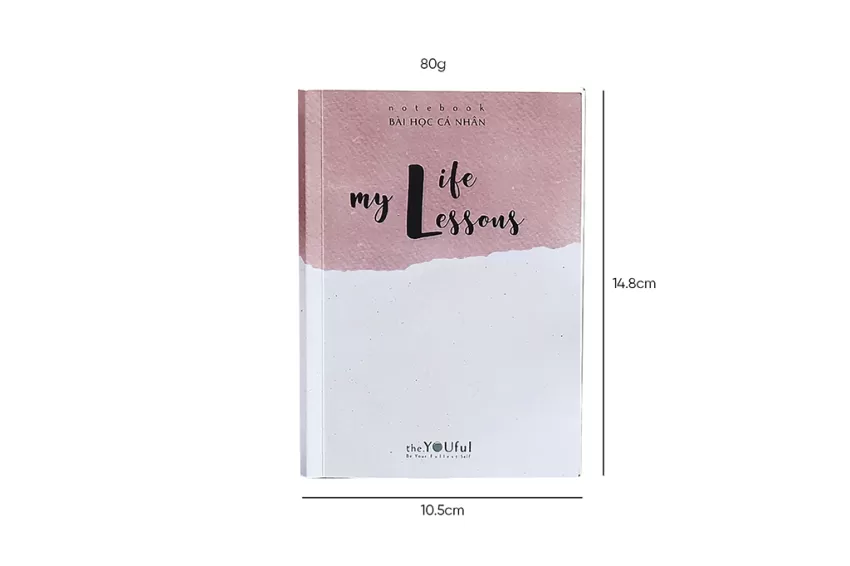 My Life Lessons Self Journal, Personal Development Notebook, Note-Taking Notebook, Personal Notebook, Soft Cover Notebook