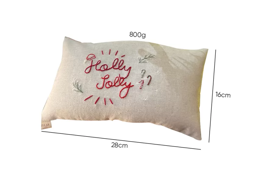 Hand Embroidered Herbal Pillow, Vietnamese Herbal Pillow, Aromatherapy Pillow, Indulge In A Spa-Like Experience At Home, Promote Better Sleep, Perfect Gift For Women, Personalized Gift, Unique Gift