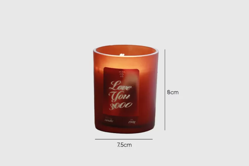 Love You 3000 Scented Candle, Valentine’s Day For Him Collection - Thơm Một Cái