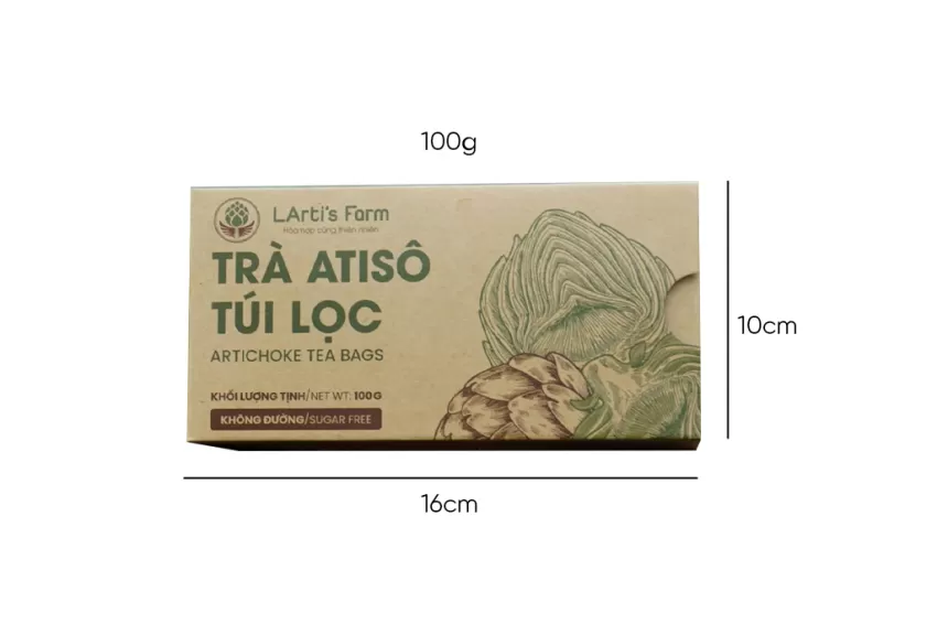 Organic Artichoke Tea Bags, Artichoke Tea Bags, Natural Farming, No Chemical Fertilizer, No Pesticide, Good Health, Sustainable