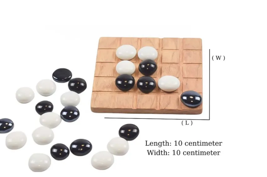 Tic Tac Toe Game, Vietnamese Folk Games, Boardgame, Traditional, Travel Set, Games With Friends, Gifts, Gifts For Children