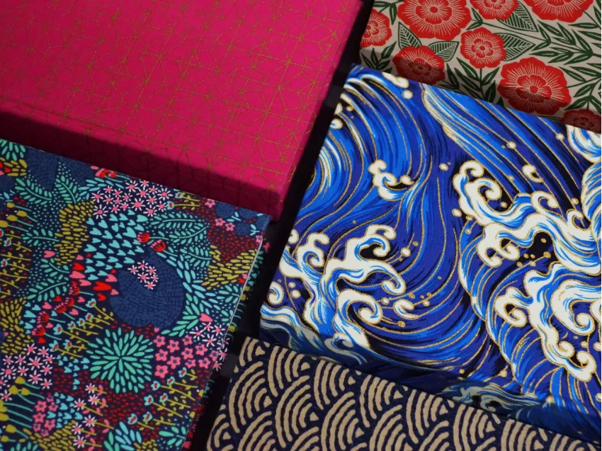 Limited Edition Journal Made With Fabrics From Around The World, Fabric Notebook, A Touch Of Elegance To Your Every Memory, Handcrafted With Care