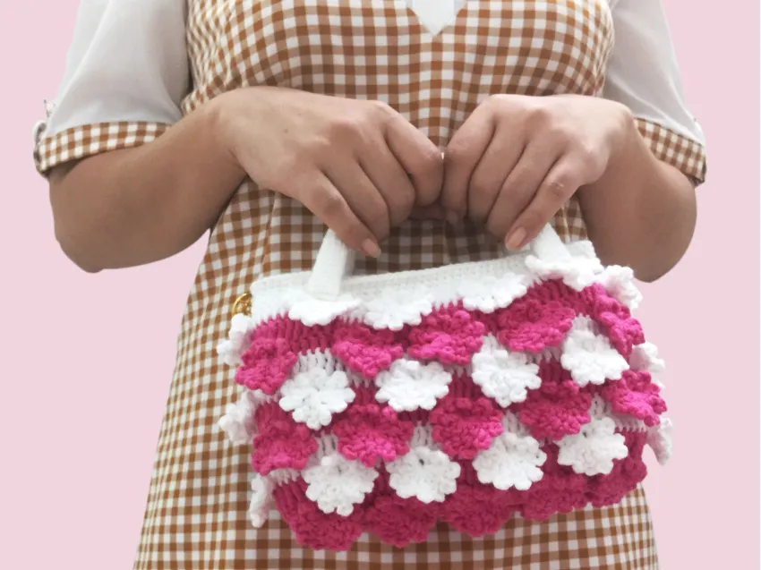 Handmade Phoenix-flower Crochet Bag, Unique Bag, Eco-Friendly & Stylish Bag, Handmade With Love, Handmade Accessories, Gifts For Her, Gifts For Mom