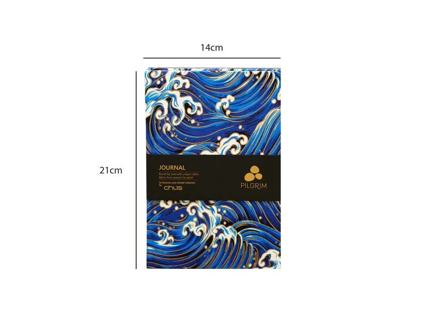 Sổ Tay Bìa Vải Handmade Phiên Bản Giới Hạn, CHUS x Pilgrim Notebook, Quà Tặng Đẳng Cấp Cho Những Ai Giàu Kiến Thức - Kinh Nghiệm - Trải Nghiệm