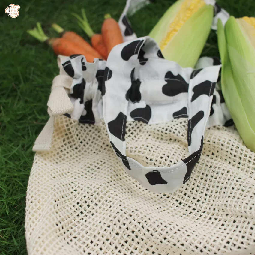 Cow Pattern Shopping Bag