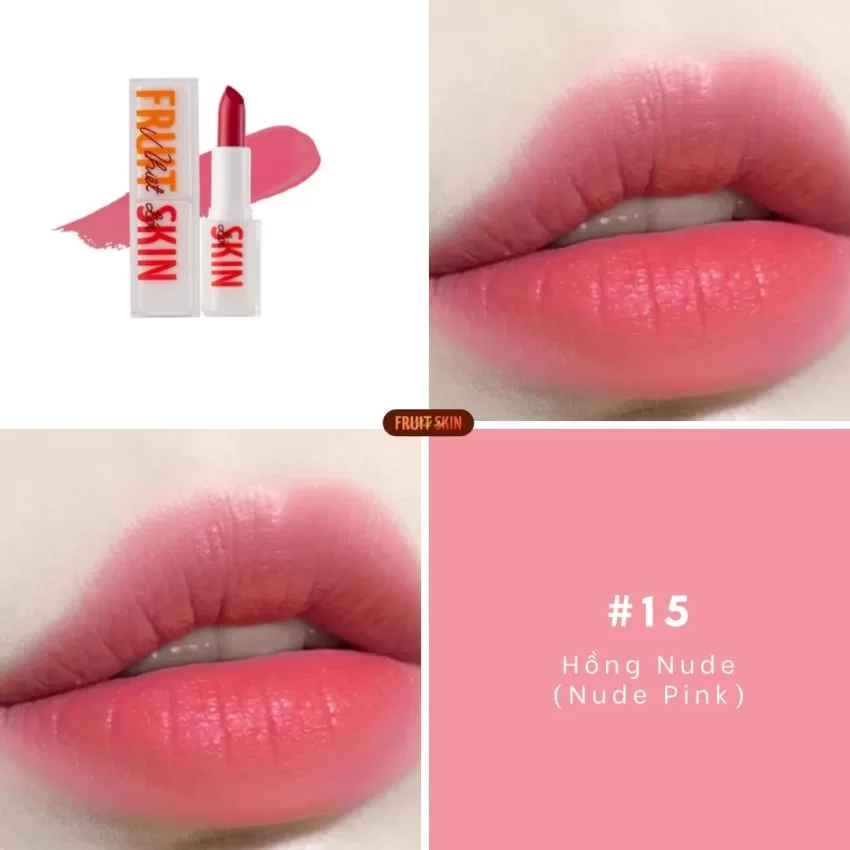 Nude Pink Lipstick, #15 Tropical Lipstick